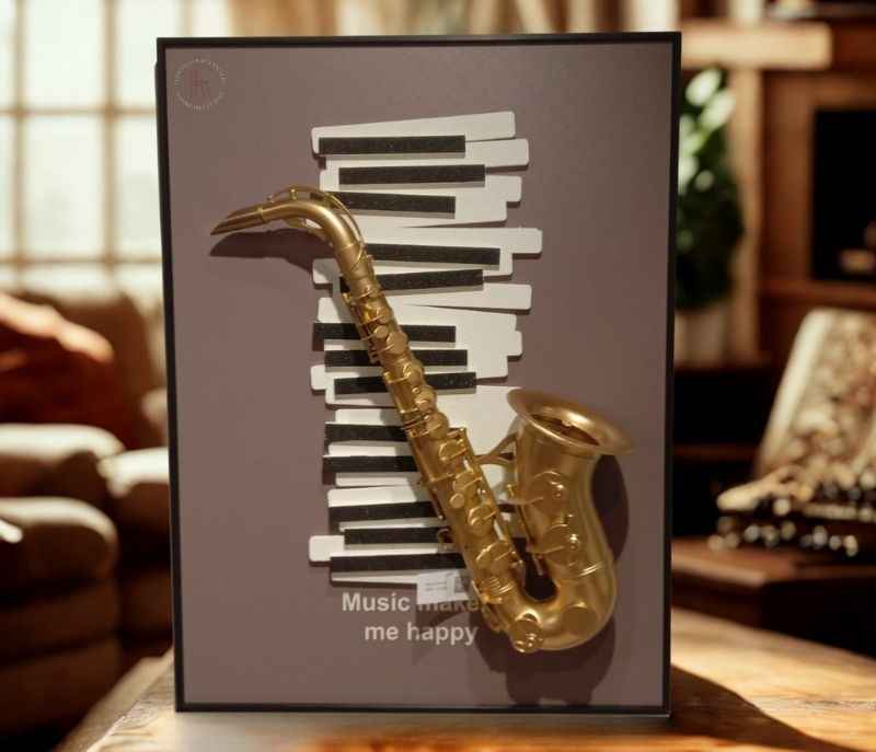 DM-D-FM-14 6613B Music Wall Art