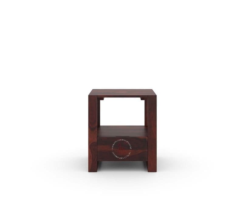 Image 3 for Mira Bedside Table (Walnut Glossy) (WI)