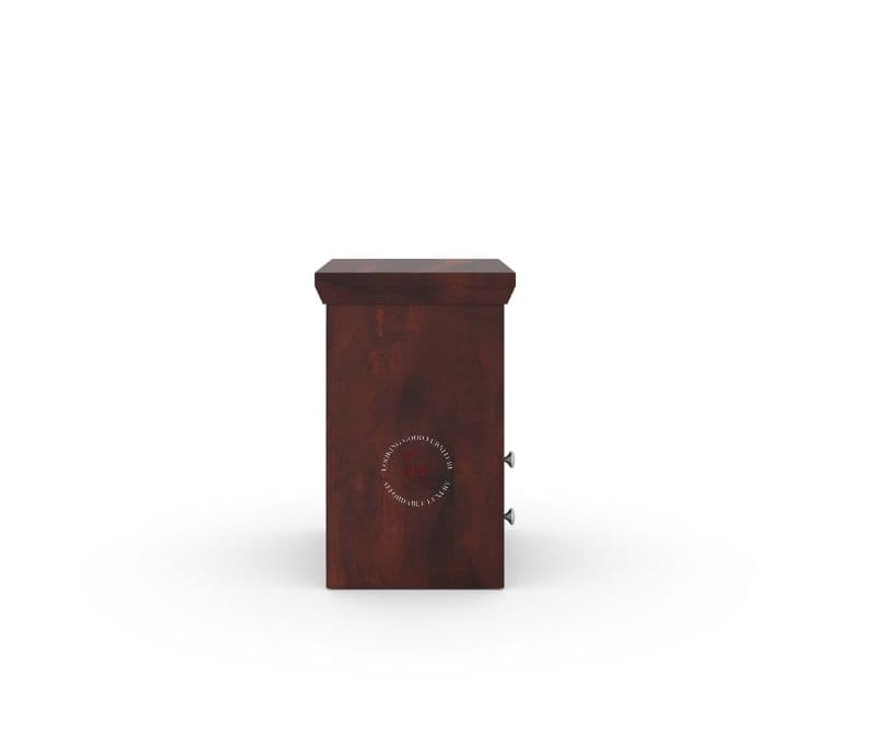 Image 6 for Sujo Bedside Table (Walnut Glossy) (WI)