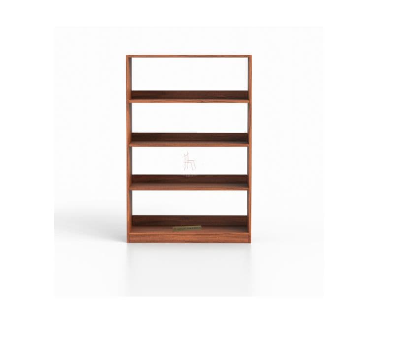 Image 4 for Alvok Open Bookshelf (Exotic Teak Finish)