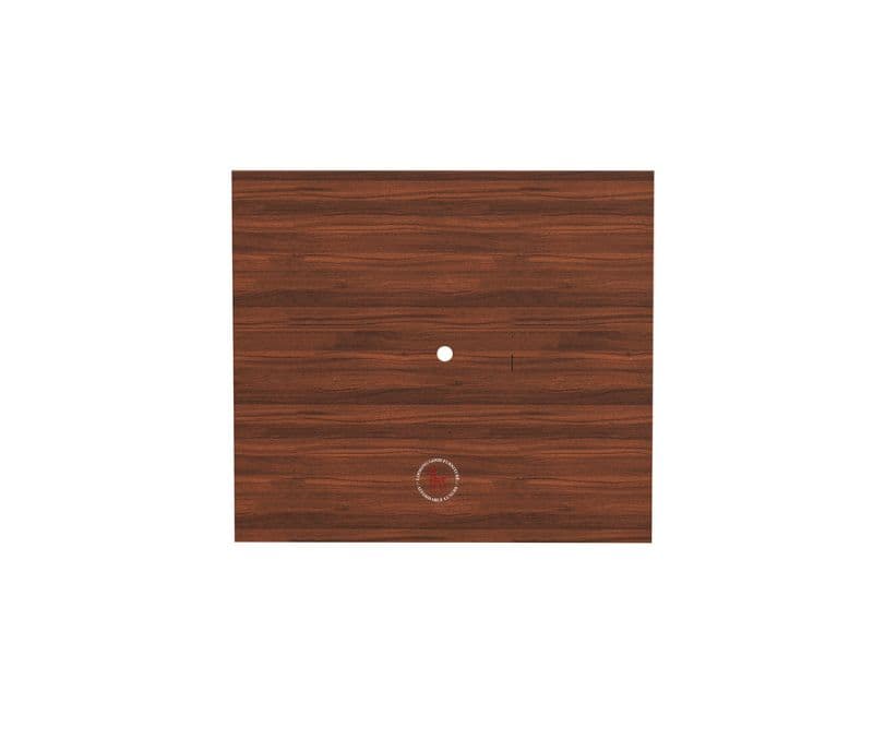 Image 4 for Henry Engineered Wood Wall-Mounted Tv Unit with Shelf & Drawers (Exotic Teak Finish)
