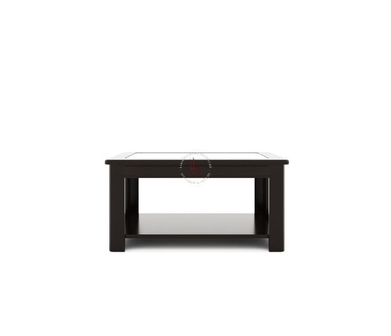 Image 6 for Jessa Glass Top Coffee Table (Walnut Satin) (WI)