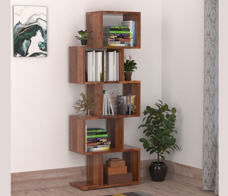 Image 2 for Sia Bookshelves (Rustic Finish) (WI)