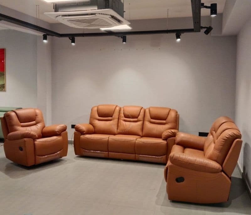 Image 3 for Vertex Recliner 3+1+1 Leather Fabric (CP)