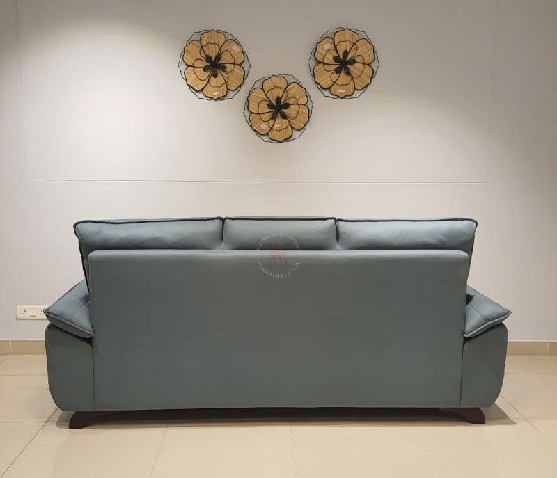 Image 5 for Rome Contemporary Sofa 3+2 Seater Suede Fabric (Grey)(EC)(SKN)(BS-BTM)(BSK)