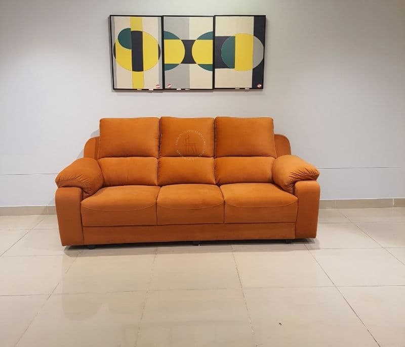 Image 4 for Prestige Legacy Collection Sofa 3+2 Seater Velvet Suede Fabric
