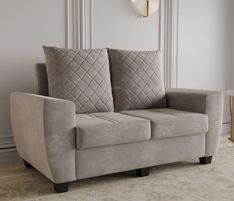 Image 3 for Holland 3 + 2 Sofa (Velvet Swade, Jade Ivory)