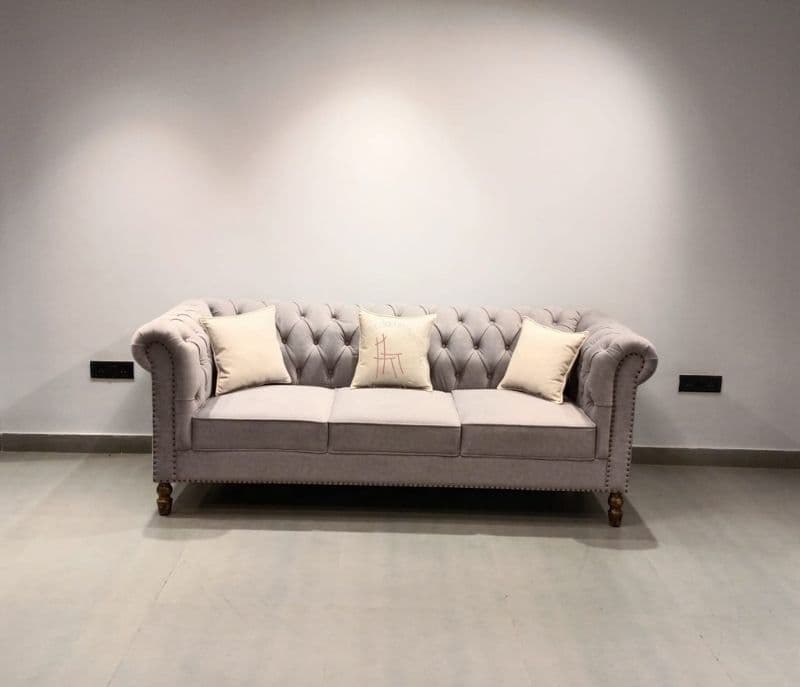 Image 5 for Alberton Classic Comfort Sofa 3+2 Seater Velvet Fabric (CP)