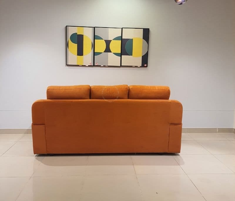 Image 5 for Prestige Legacy Collection Sofa 3+2 Seater Velvet Suede Fabric