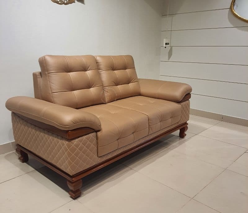 Image 8 for Talwar Comfort Sofa 3+2+D+CT Seater Micro Suede Fabric (Brown) (BS-BTM)(BS-EC)(BS-BSK)