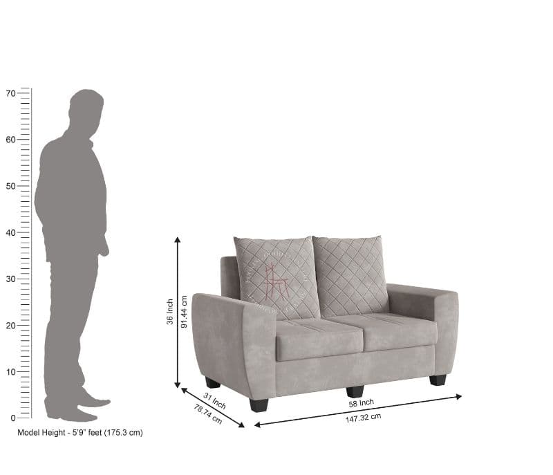 Image 12 for Holland 3 + 2 Sofa (Velvet Swade, Jade Ivory)