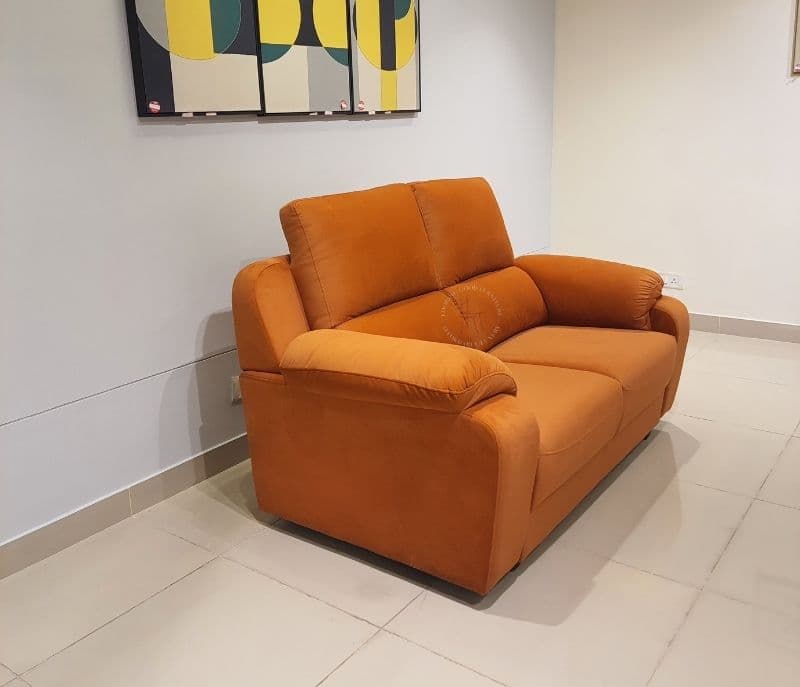 Image 8 for Prestige Legacy Collection Sofa 3+2 Seater Velvet Suede Fabric