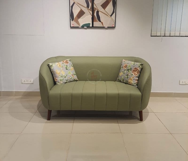 Image 9 for Rolex Modern Sofa 3+2 Seater Suede Fabric (Olive Green)(WF)(LGB)(EC)(KORA)(BS-BTM)(HYD)(BS-SKN)