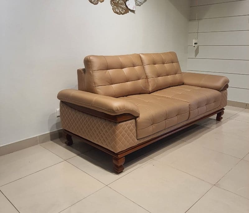 Image 3 for Talwar Comfort Sofa 3+2+D+CT Seater Micro Suede Fabric (Brown) (BS-BTM)(BS-EC)(BS-BSK)