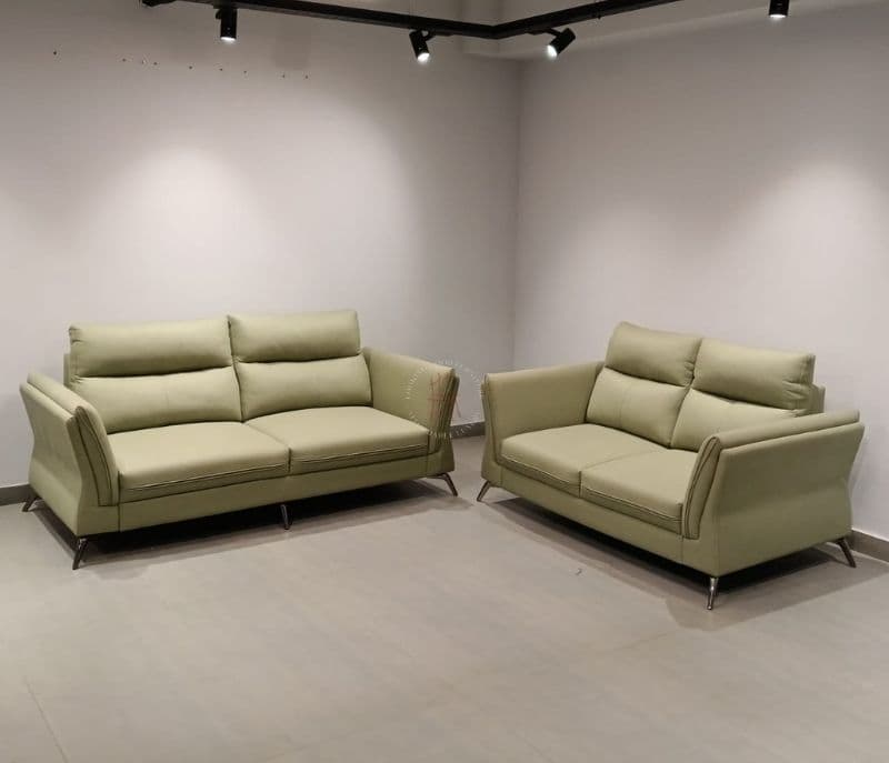 Image 3 for Brikin Contemporary Living Sofa 3+2 Seater Leather Fabric