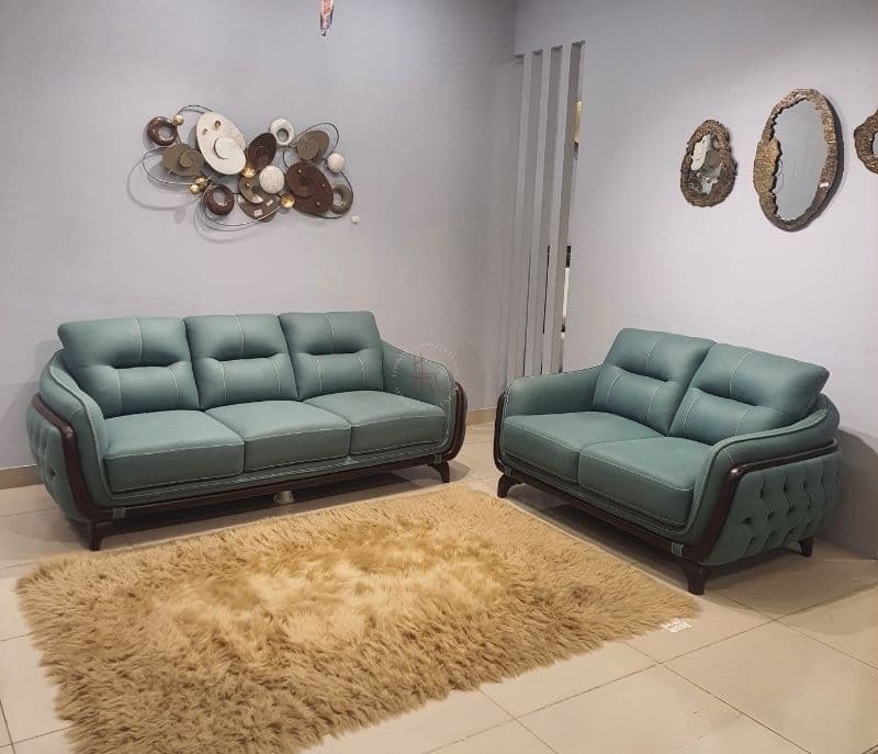 Image 10 for Moulded chester Sofa 3+2 Seater Micro Suede Fabric