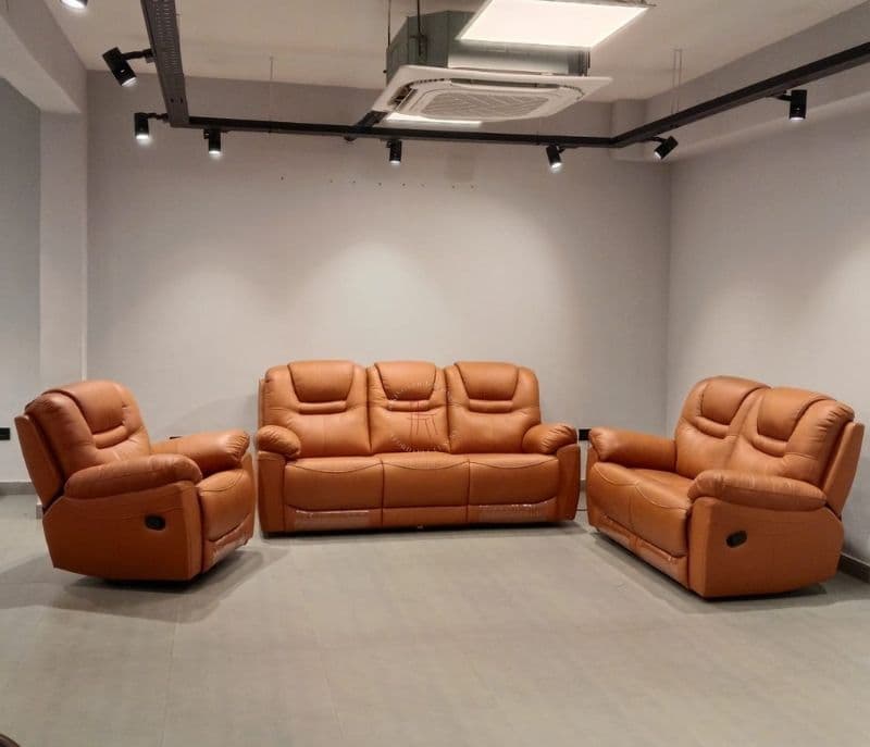 Image 2 for Vertex Recliner 3+1+1 Leather Fabric (CP)
