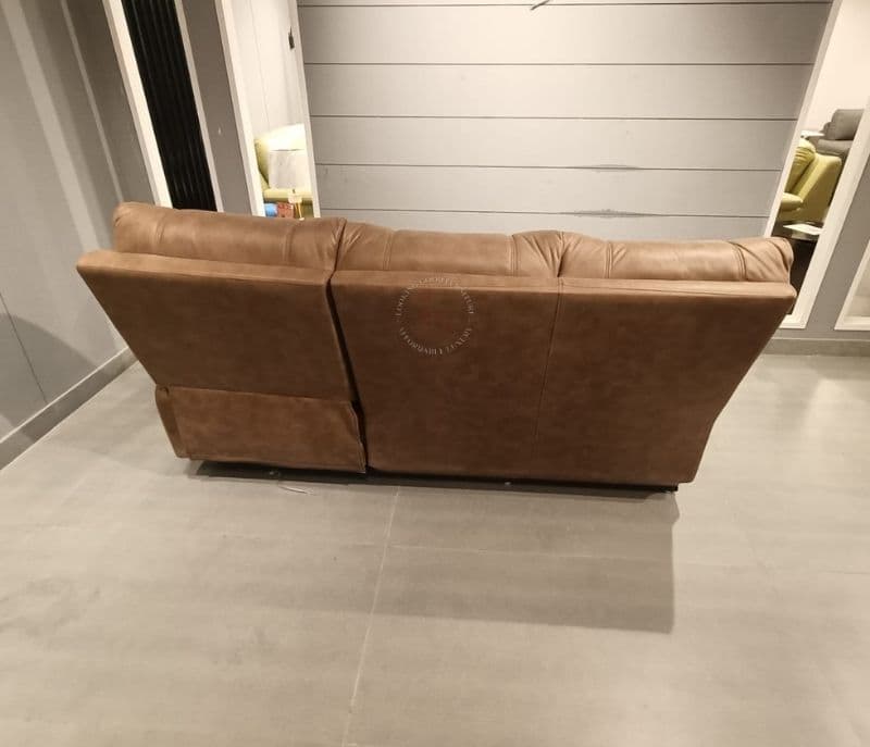 Image 7 for New Model Astra L-Shape Recliner Micro Sauede Fabric