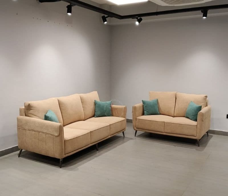Image 2 for Alfemo Modern Sofa 3+2 Seater Micro Suede Fabric