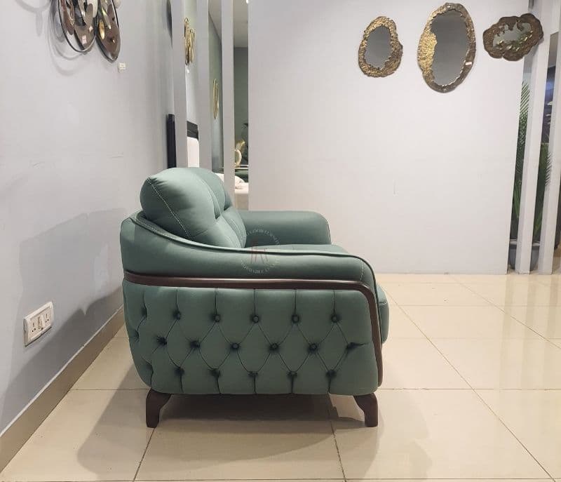 Image 5 for Moulded chester Sofa 3+2 Seater Micro Suede Fabric