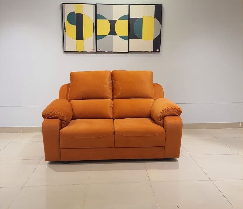 Image 7 for Prestige Legacy Collection Sofa 3+2 Seater Velvet Suede Fabric