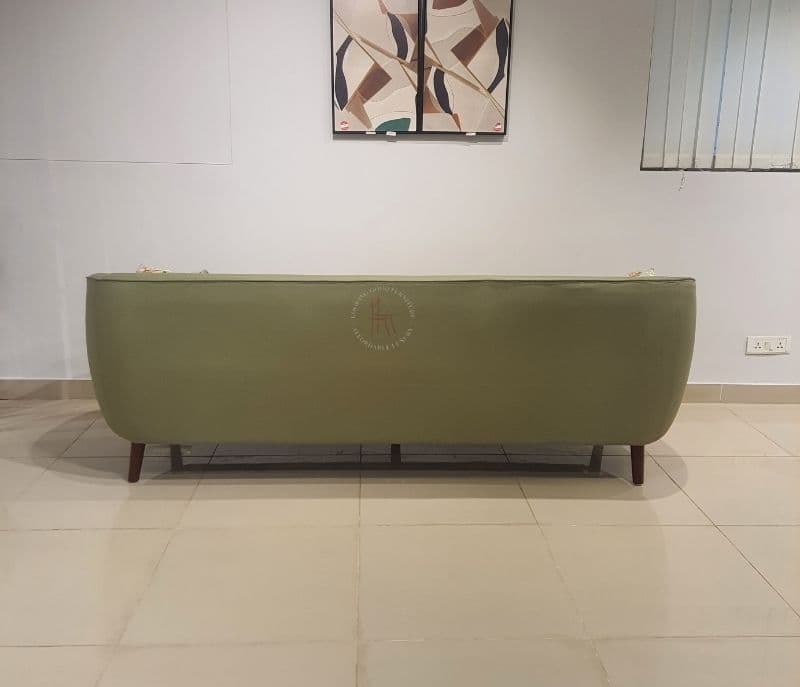 Image 8 for Rolex Modern Sofa 3+2 Seater Suede Fabric (Olive Green)(WF)(LGB)(EC)(KORA)(BS-BTM)(HYD)(BS-SKN)