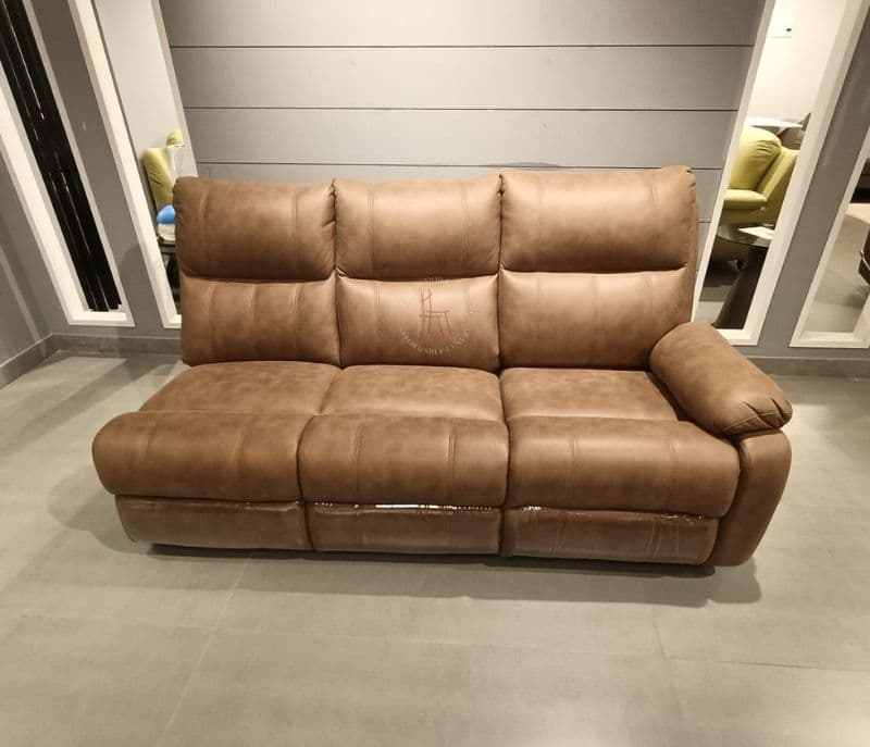 Image 8 for New Model Astra L-Shape Recliner Micro Sauede Fabric