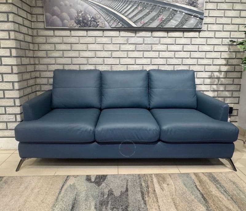 Image 2 for Paris Signature Sofa 3+2 Seater Leather Fabric