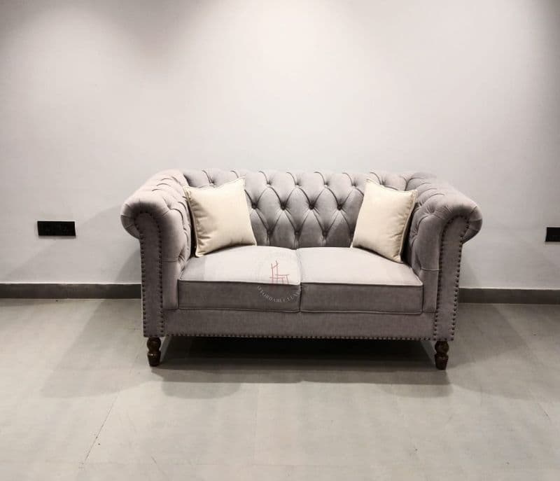 Image 9 for Alberton Classic Comfort Sofa 3+2 Seater Velvet Fabric (CP)