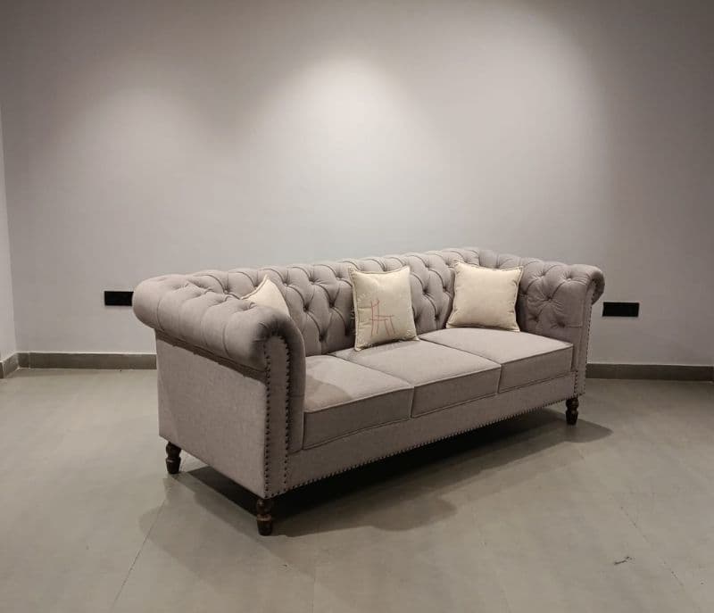 Image 4 for Alberton Classic Comfort Sofa 3+2 Seater Velvet Fabric (CP)
