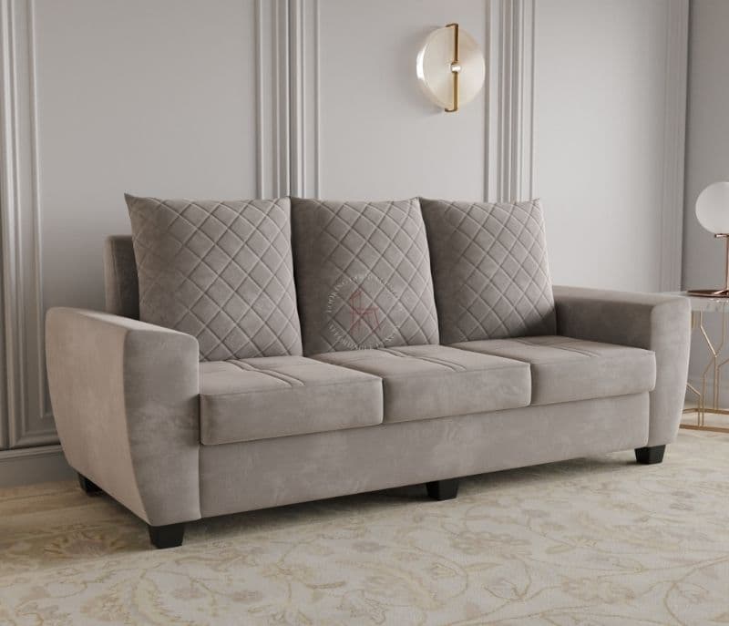 Image 2 for Holland 3 + 2 Sofa (Velvet Swade, Jade Ivory)