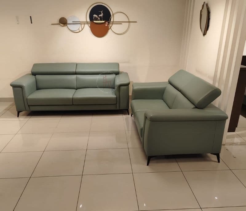 Image 4 for Douglas Urban Sofa 3+2 Seater Leatherette (Green) (BSK)(CP)(WF)