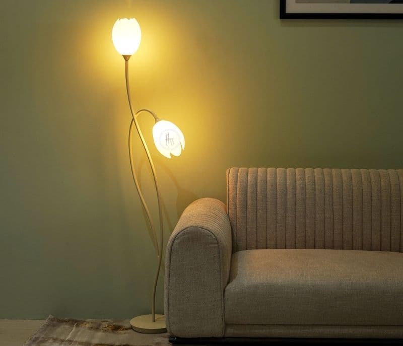 Image 1 for Golden Clash Floor Lamp