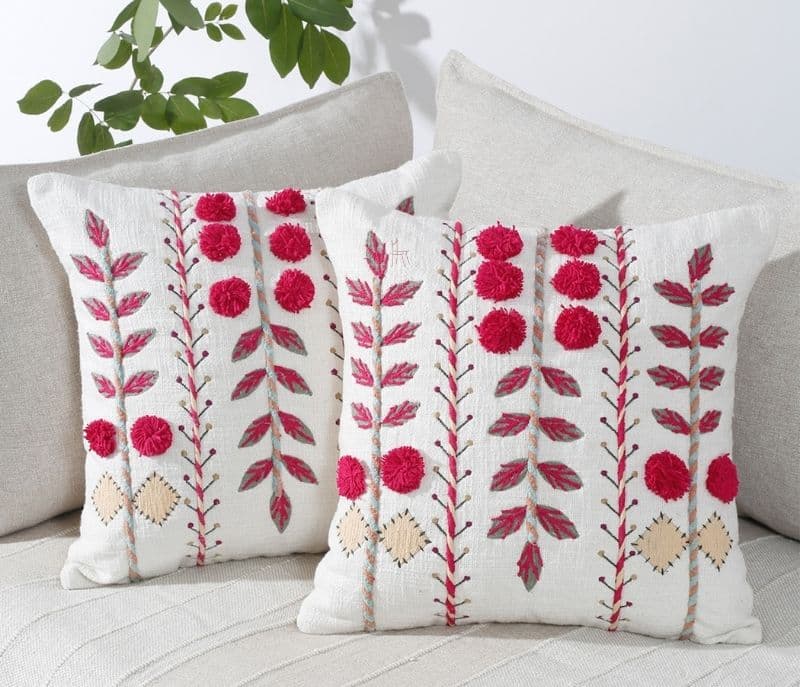 Image 1 for Efisio Cotton Cushion Covers Set of 2