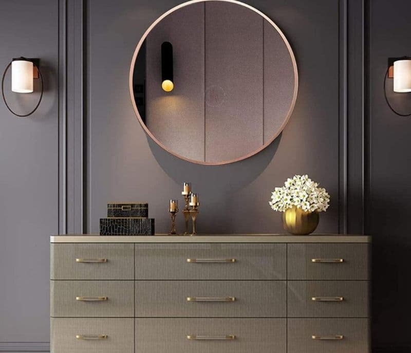 Image 1 for Hugo Round 18 Inch Mirror