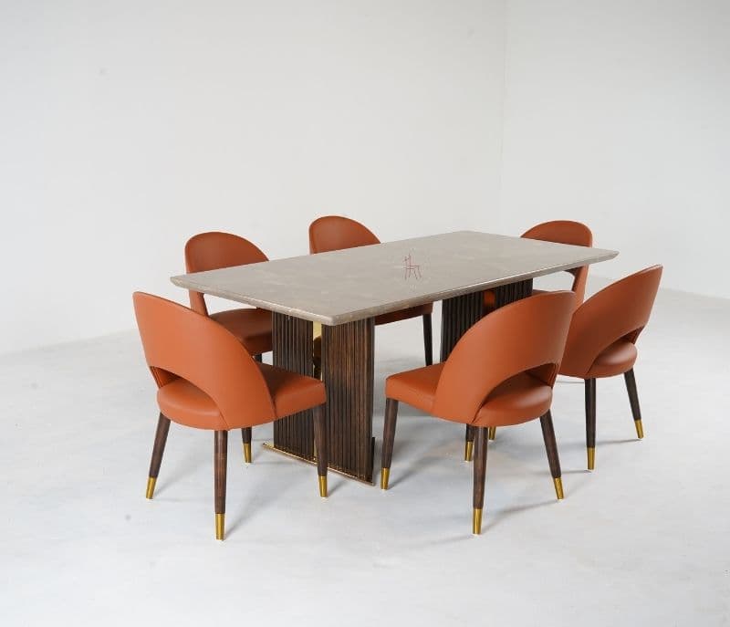 Image 2 for Tullio 6 Seater Dining Table