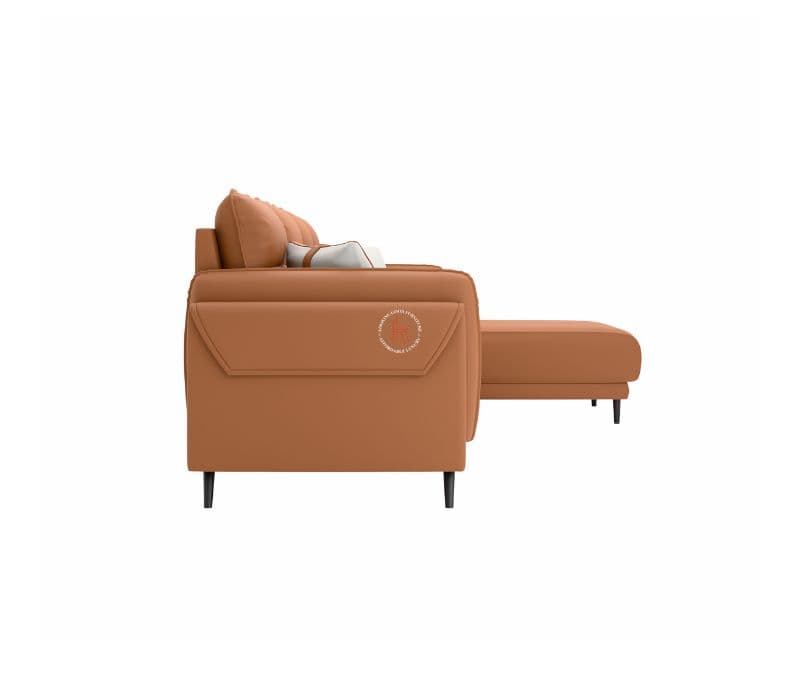 Image 4 for Austin Contemporary Sofa (Suede, Brown)(EC)(HYD)