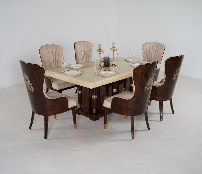 Image 2 for Fausto 6 Seater Dining Table