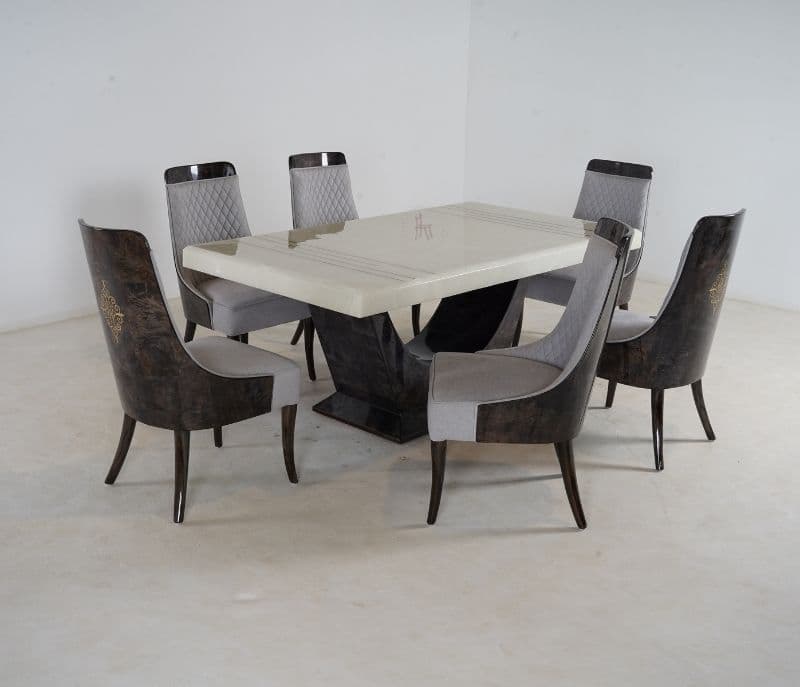 Image 2 for Leandra 6 Seater Dining Table