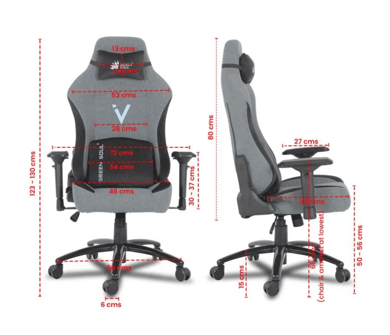 Image 4 for Butterfly Mechanism PU Leather Gaming Chair ( Dark Grey )