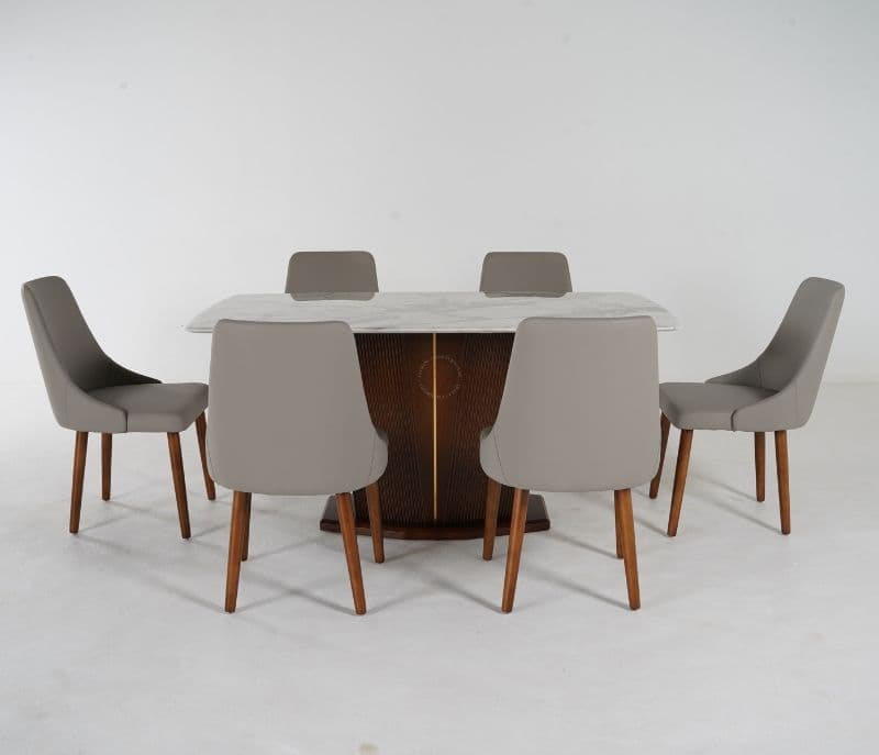 Image 3 for Andrey 6 Seater Dining Table