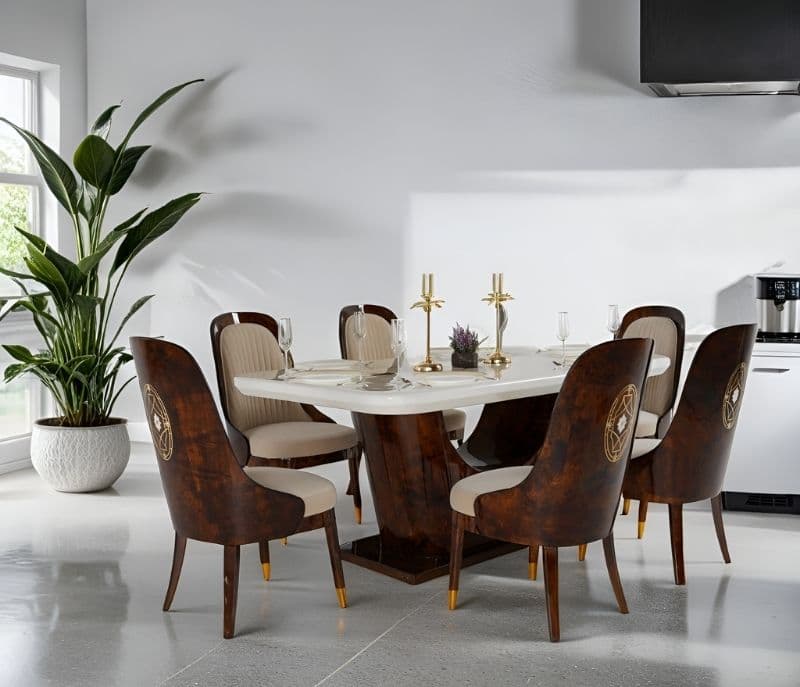 Image 1 for Fausto 6 Seater Dining Table