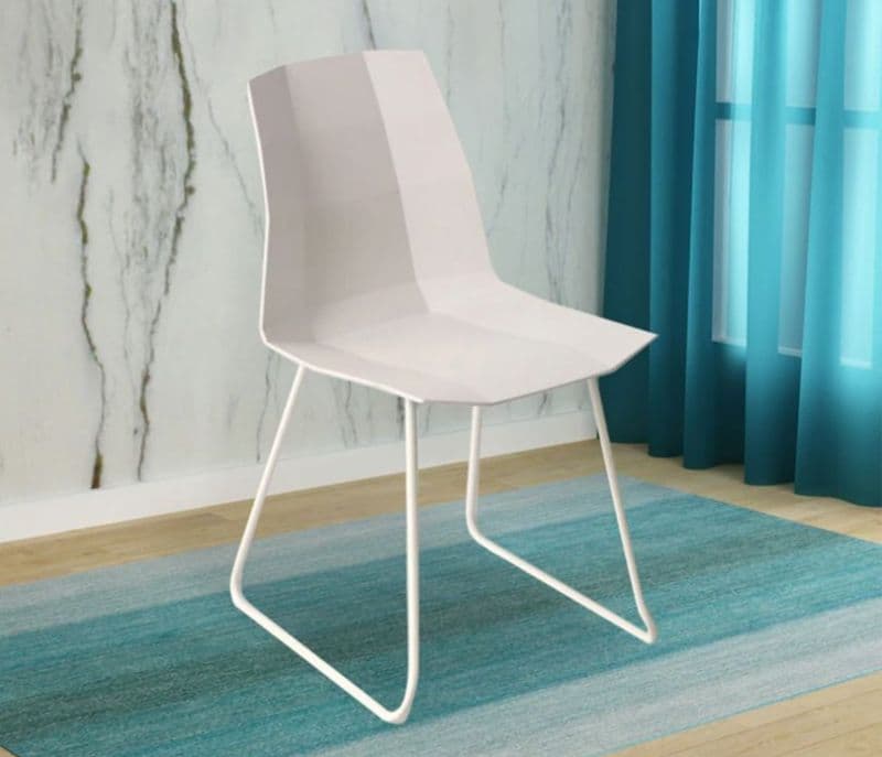Image 1 for White Plastic Chair