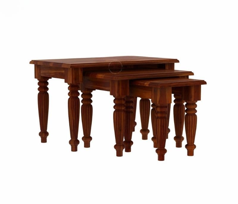 Image 7 for Achla Nest Of Tables (Honey Finish)