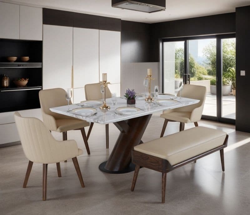 Image 2 for DT Axe 6 Seater Dining Table