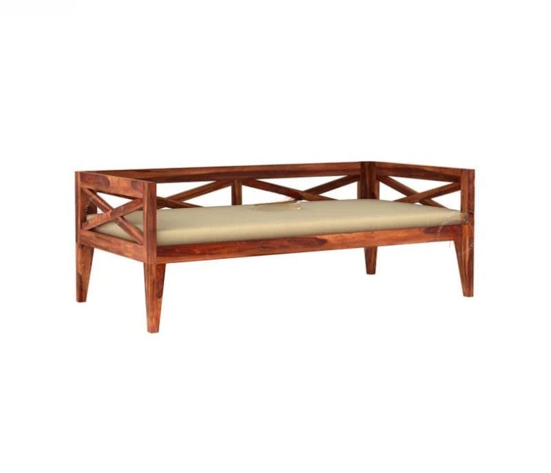 Image 3 for Travo Divan with Mattress ( Honey Finish )