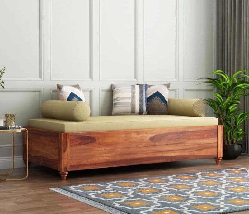 Image 1 for Adrian Storage Divan with Mattress ( Honey Finish )