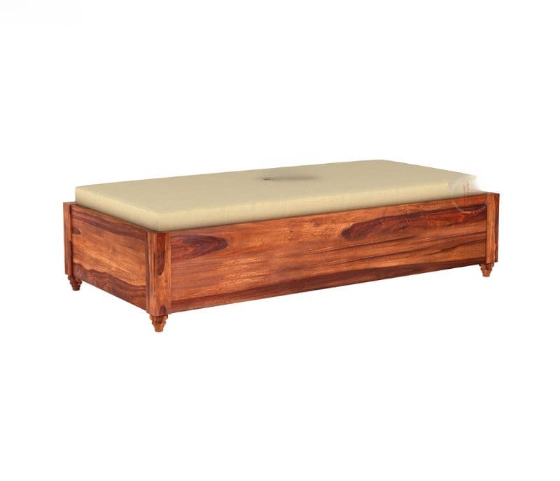 Image 4 for Adrian Storage Divan with Mattress ( Honey Finish )