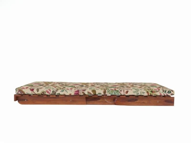 Image 8 for Javi Single Futon Bed ( Honey Finish, Rosy Leaf )