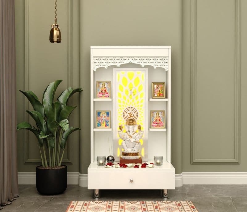 Image 1 for Giovanni Home Temple With Inbuilt LED Light System